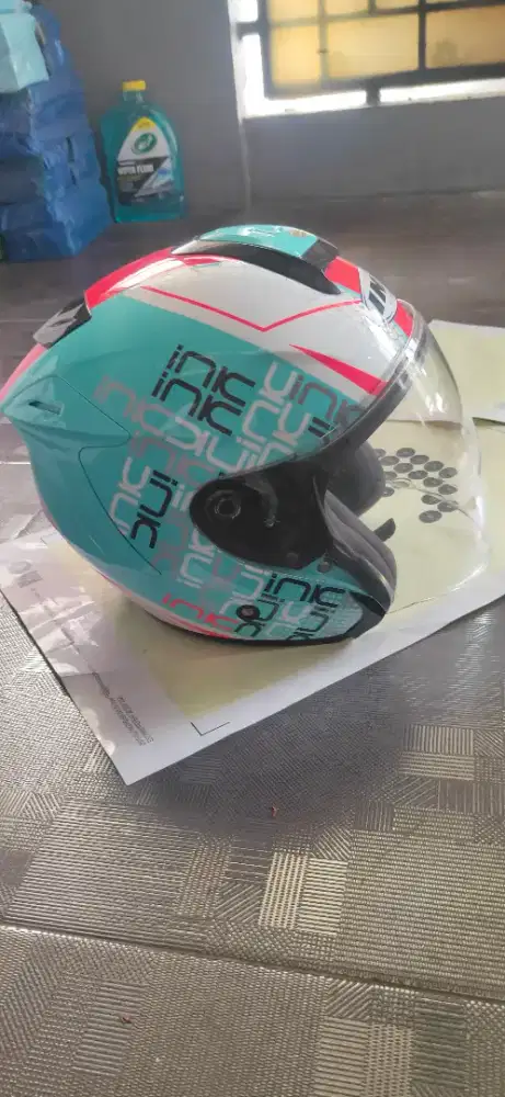 Helm INK half face airbrush