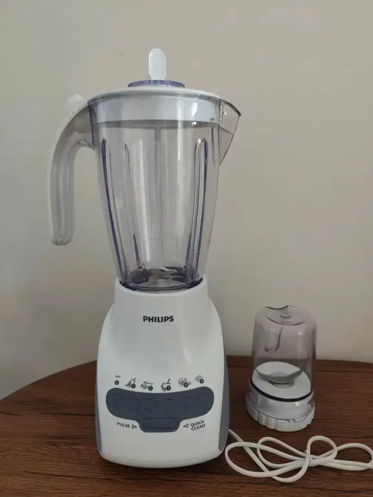 Blender Philips HR 2115/00 350W Fullset Original Baru