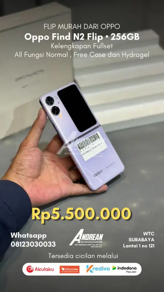 Oppo N2 Flip second