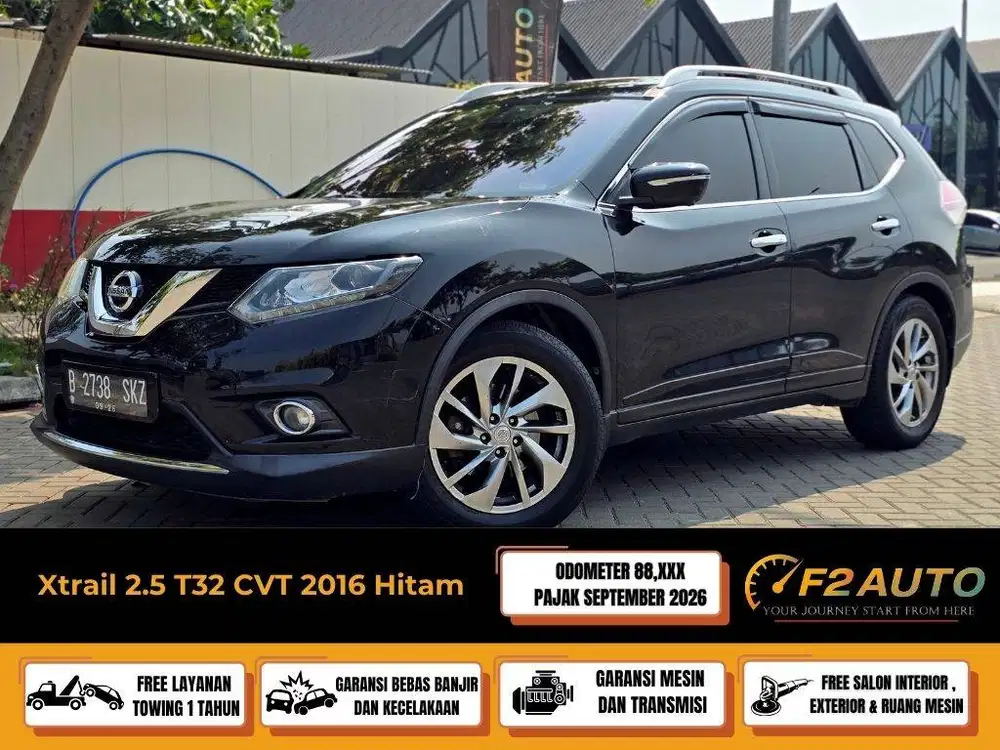 Xtrail 2.5 AT 2016 Hitam