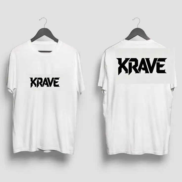 Kaos KRAVE — Desain Sendiri Keren Simpel