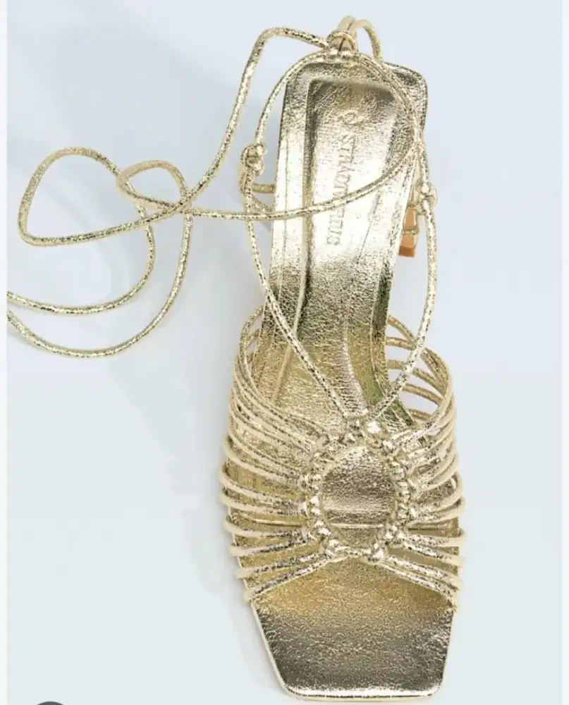 Sandal hak tinggi Stradivarius ori size 41