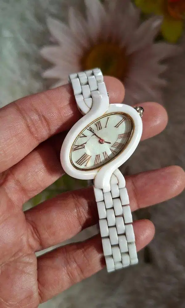 Jam Tangan White Ceramic