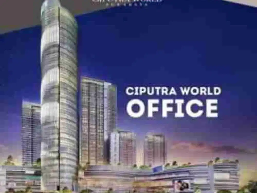 Ciputra world office lt 9 disewakan