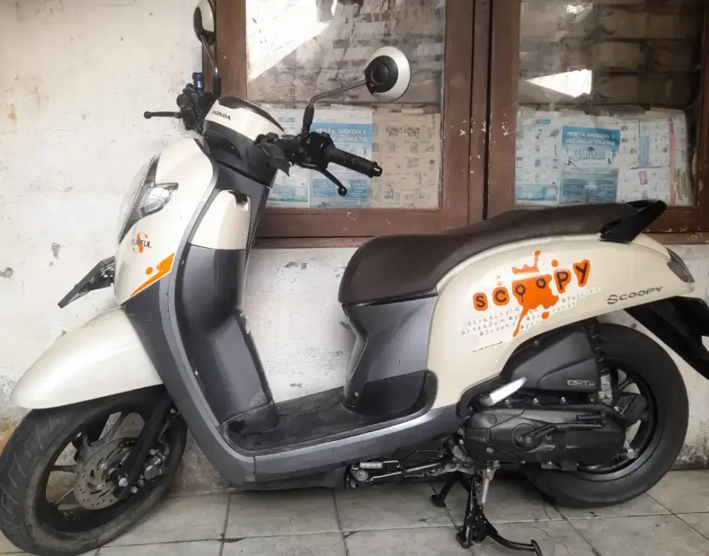 Honda scoopy 2017 Donat cbs iss idiling stop remot cw asli pjk pnjg