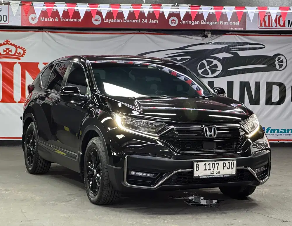 (King Mobilindo) CRV Prestige Turbo Sensing 2023 Black Edition