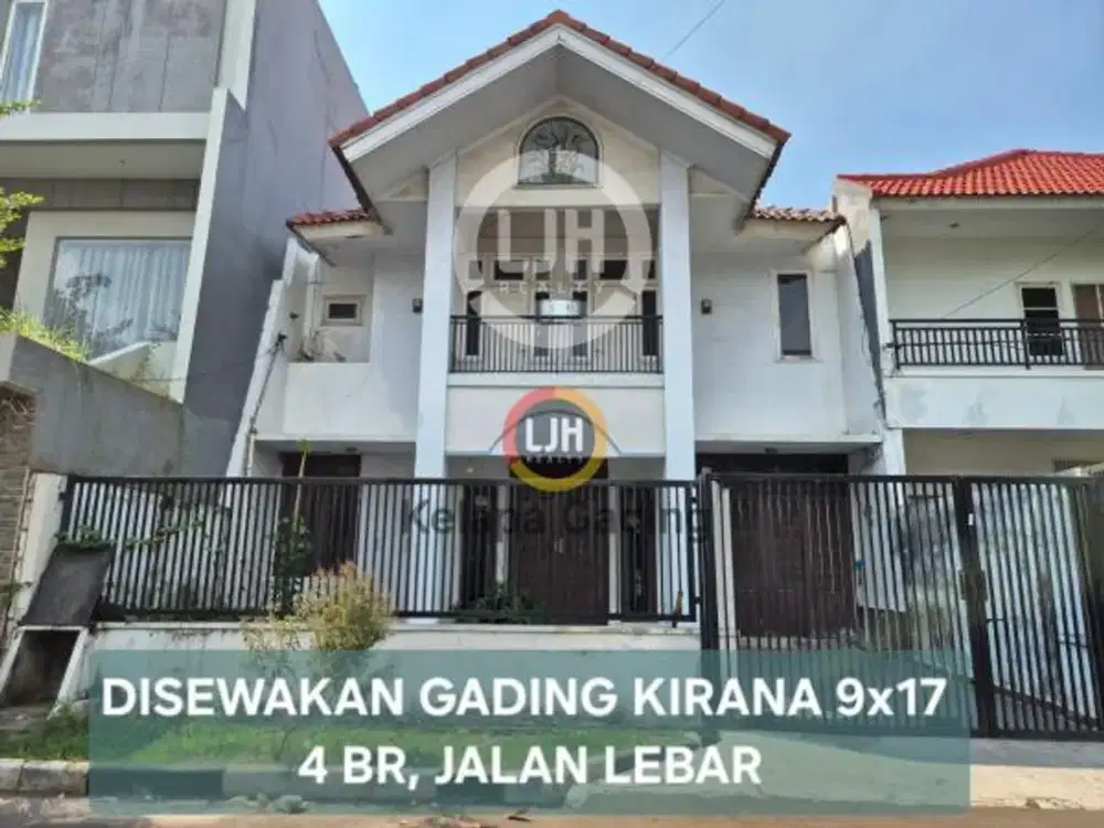 Rumah di Gading Kirana Timur Kelapa Gading Jakarta Utara Siap Pakai