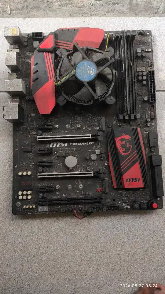 Motherboard MSI Z170A Gaming M7+ i3 6100
