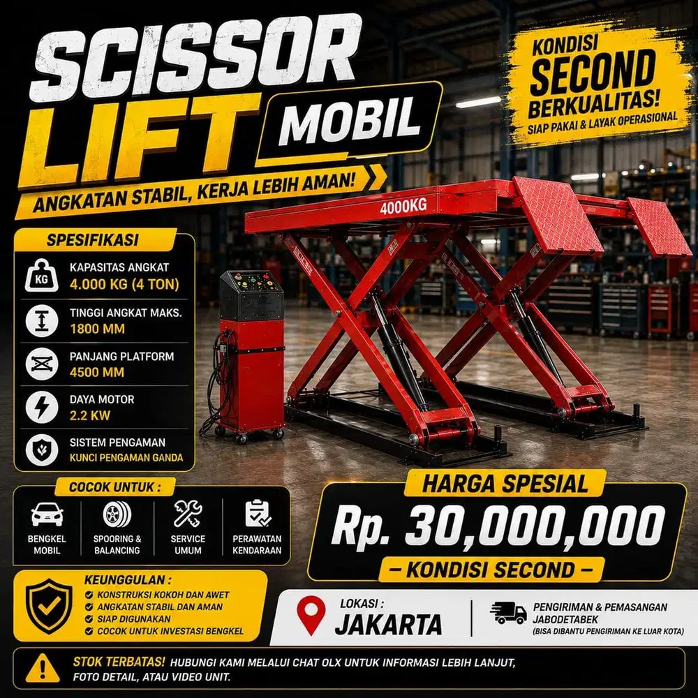Scissor Lift Mobil