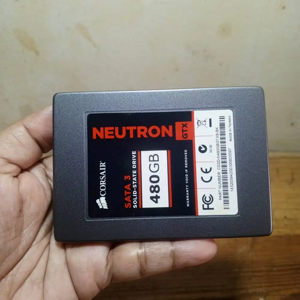 SSD Sata III 480 GB Corsair sentinel 100%