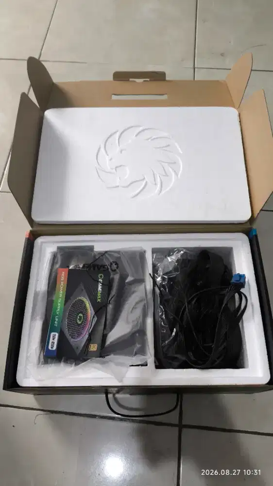 PSU Gamemax 1050W RGB 80+ gold plus