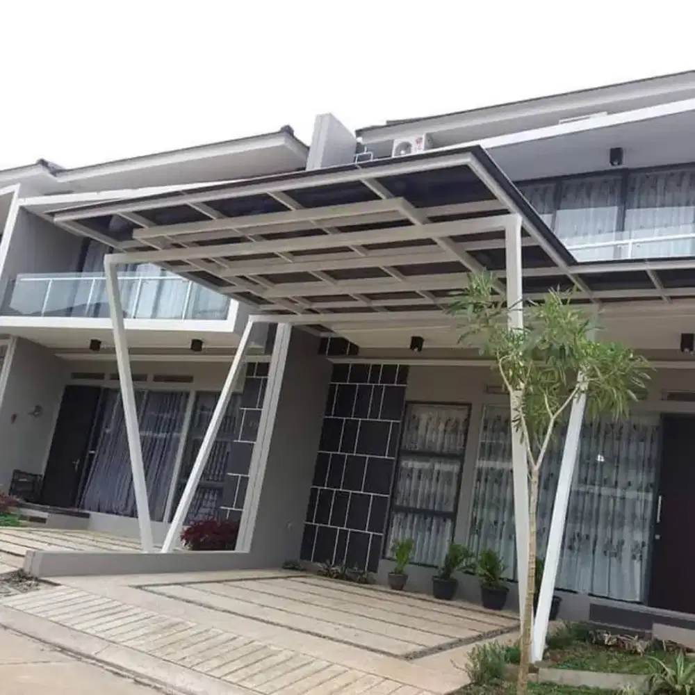 KANOPI BAJA RINGAN ,PAGAR ,KACA DLL