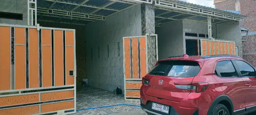 Rumah bangunan baru di kontrakan