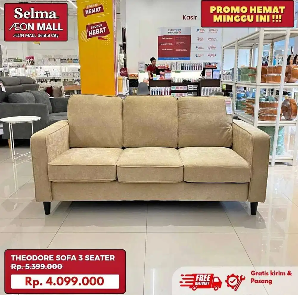 Theodore sofa 3 seater