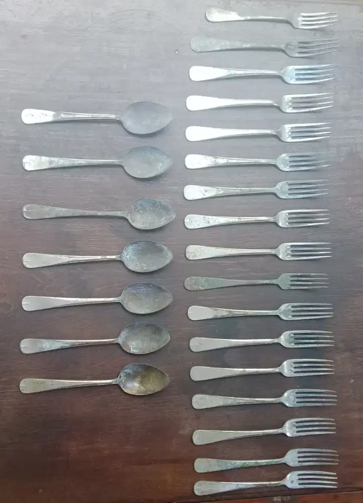 Sendok kuno stainless tebal