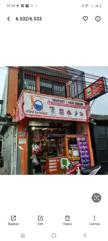 DIJUAL RUKO LOKASI RAMAI JALAN HIDUP