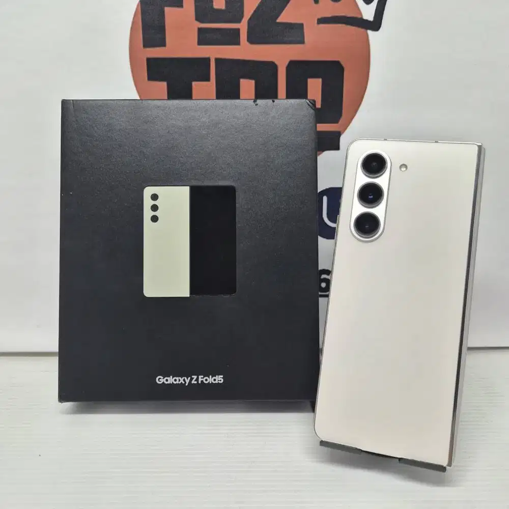 Samsung Z Fold 5 12/256GB Cream Fullset No Minus No Kendala