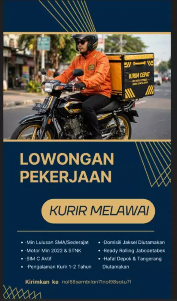 Lowongan Kurir Melawai