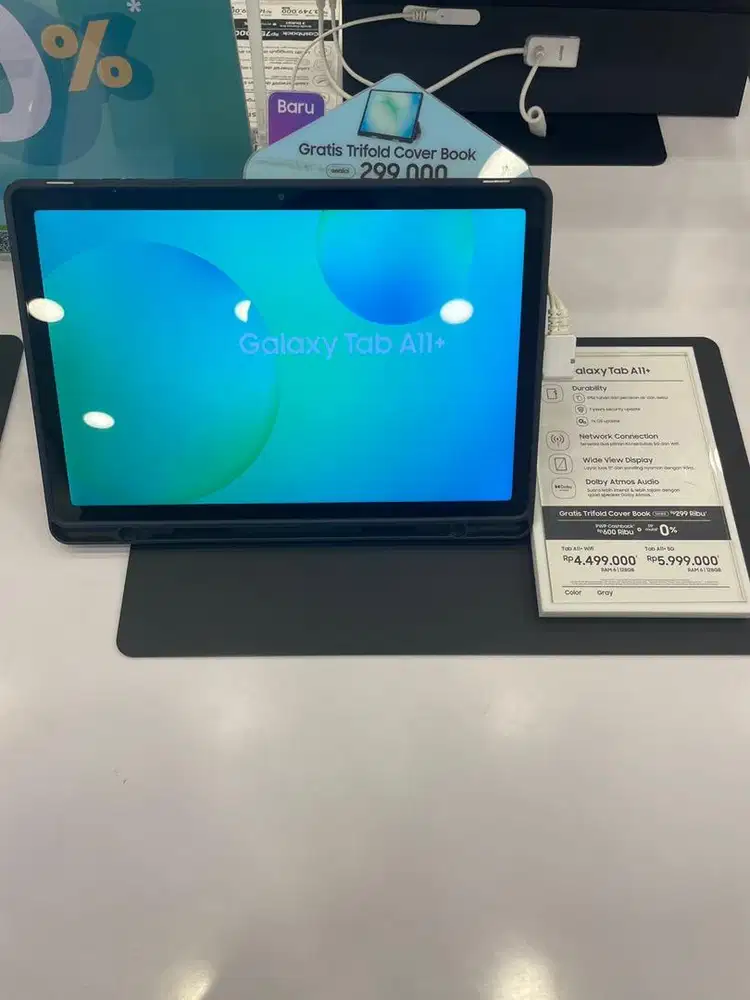 GALAXY TAB A11+ FREE COVER BOOK (BISA CICILAN)