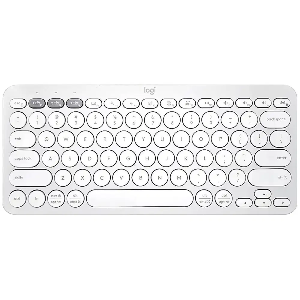 260810H Original Keyboard Logitech K380s Pebble Keys 2 Tonal White BNO