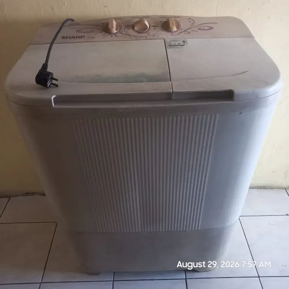 Mesin Cuci Sharp 2 Tabung