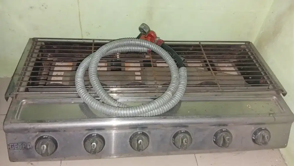 DIJUAL KOMPOR BAKARAN / PANGGANGAN GETRA 6 TUNGKU