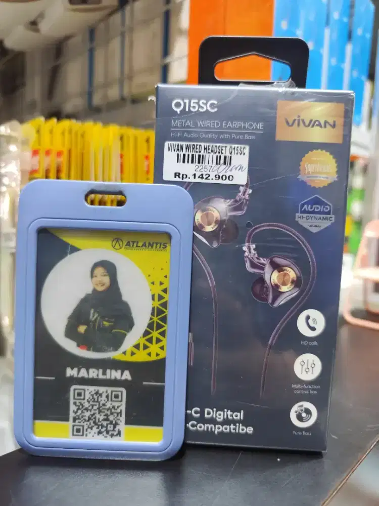 VIVAN WIRED HEADSET W15SC | ATLANTIS DAHSYAT