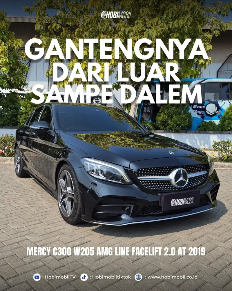 Mercy C300 2.0 AMG Line Facelift AT Thn 2019
