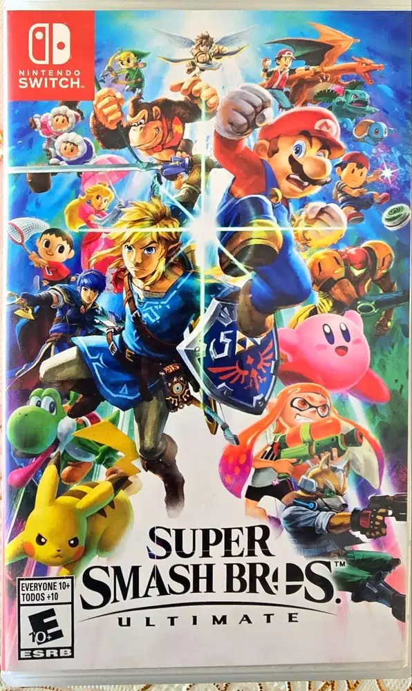 Super Smash Bros Ultimate Nintendo Switch Fullset