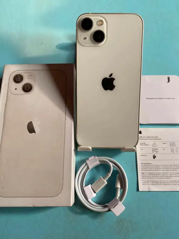 Iphone 13 256gb beacukai fulset mulus normal semua