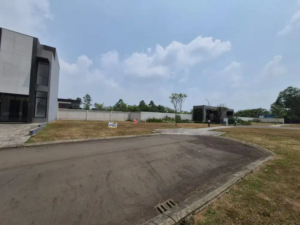 Dijual Kavling Cluster Flavio Hoek Suvarna Sutera Cikupa Tangerang