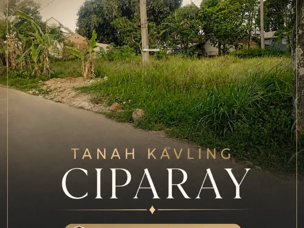 TANAH KAVLING CIPARAY SIAP BANGUN & SUDAH SHM
