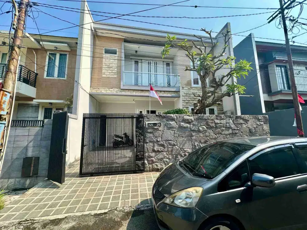 RARE ITEM,RUMAH DIJUAL DI WISMA PERMAI BARAT 2,SANGAT SIAP HUNI !