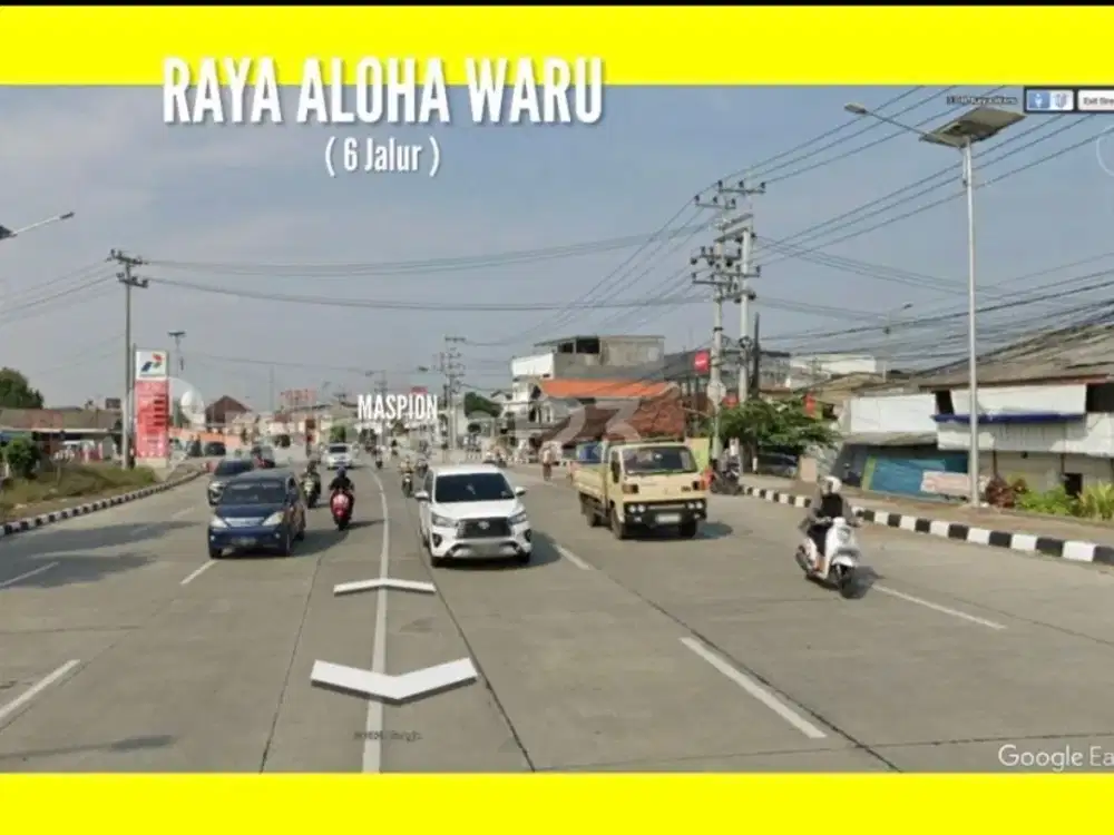 Langka Jarang Ada Dijual Tanah Nol Jalan Raya Aloha Sidoarjo