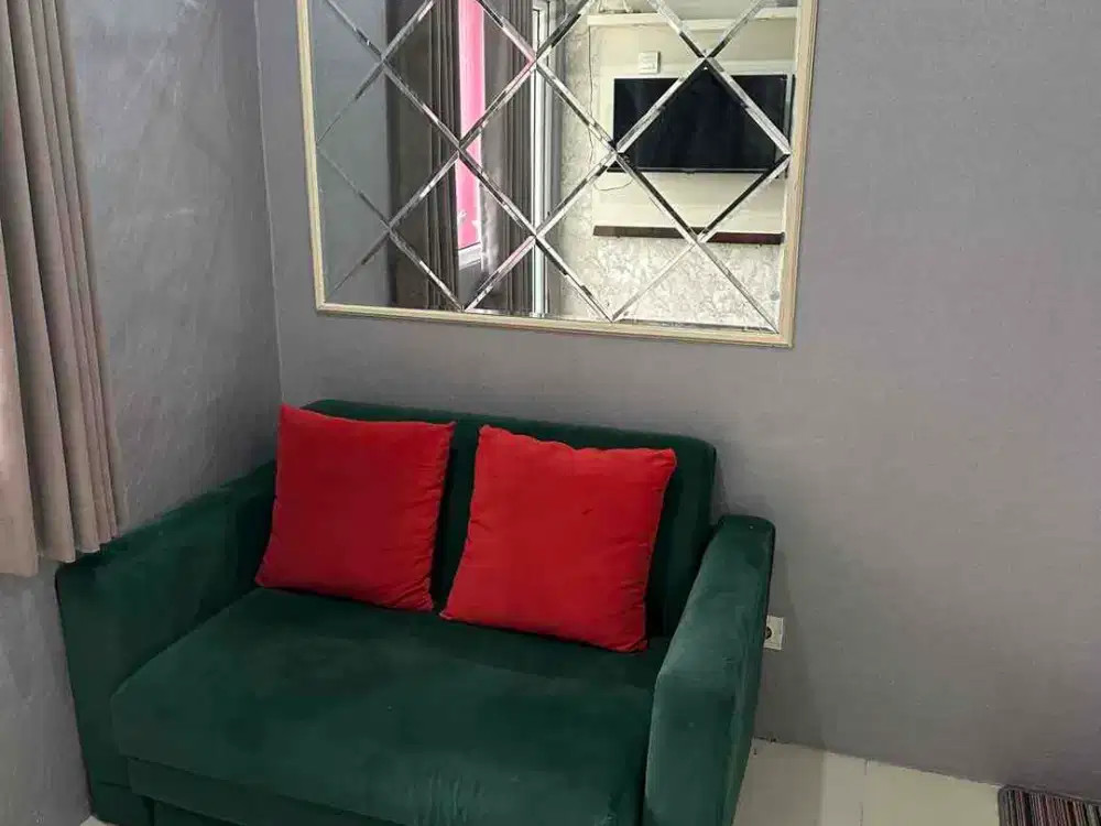 Apartemen green pramuka 2br full furnised akses mall