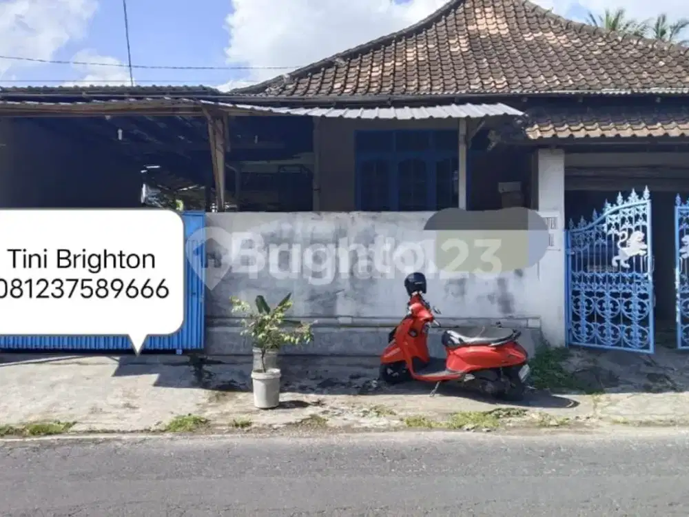 Di Jual Hunian Strategis Di Hitung Harga Tanah Saja Lokasi Angantaka Badung.