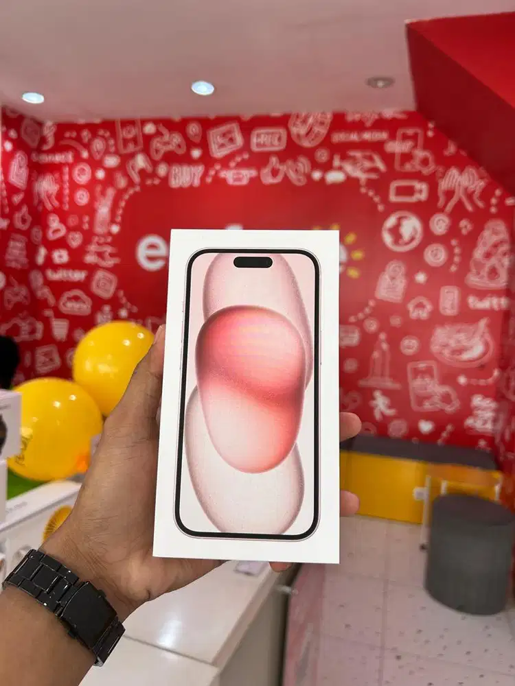 READY IPHONE 15 128GB IBOX BISA CICILAN 0% 12 Bulan