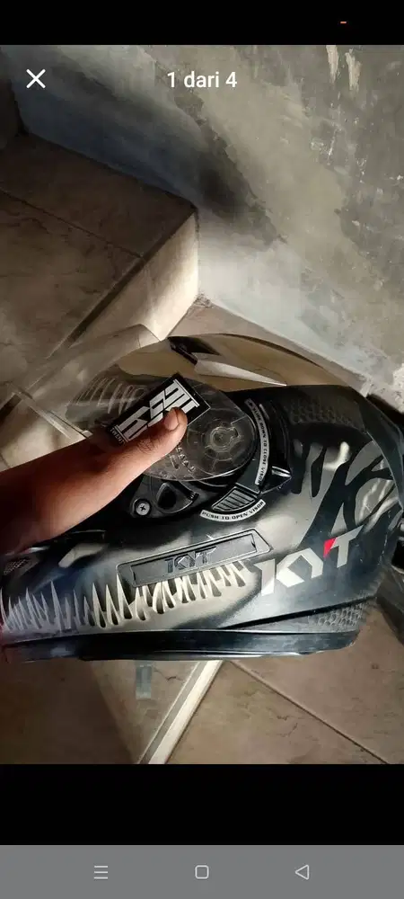 Helm KYT full face venom
