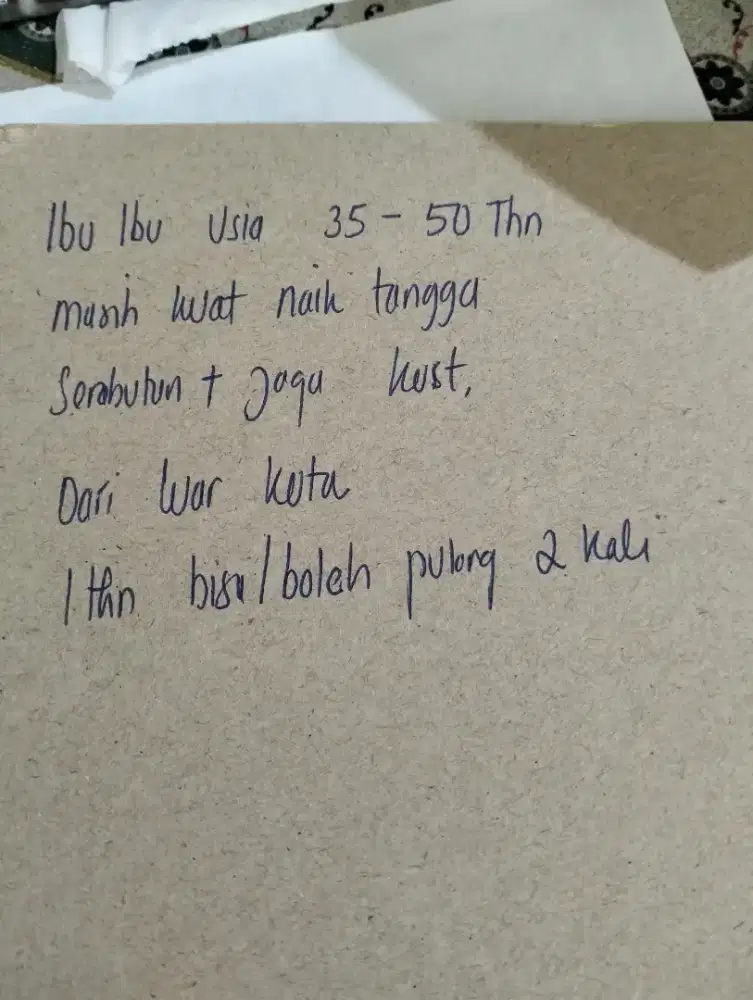 Di cari Ibu ibu
