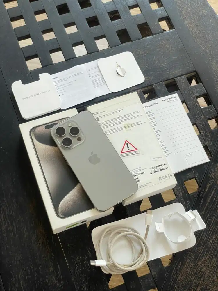 iPhone 15 Pro 128gb iBox Resmi Fullset Nomin