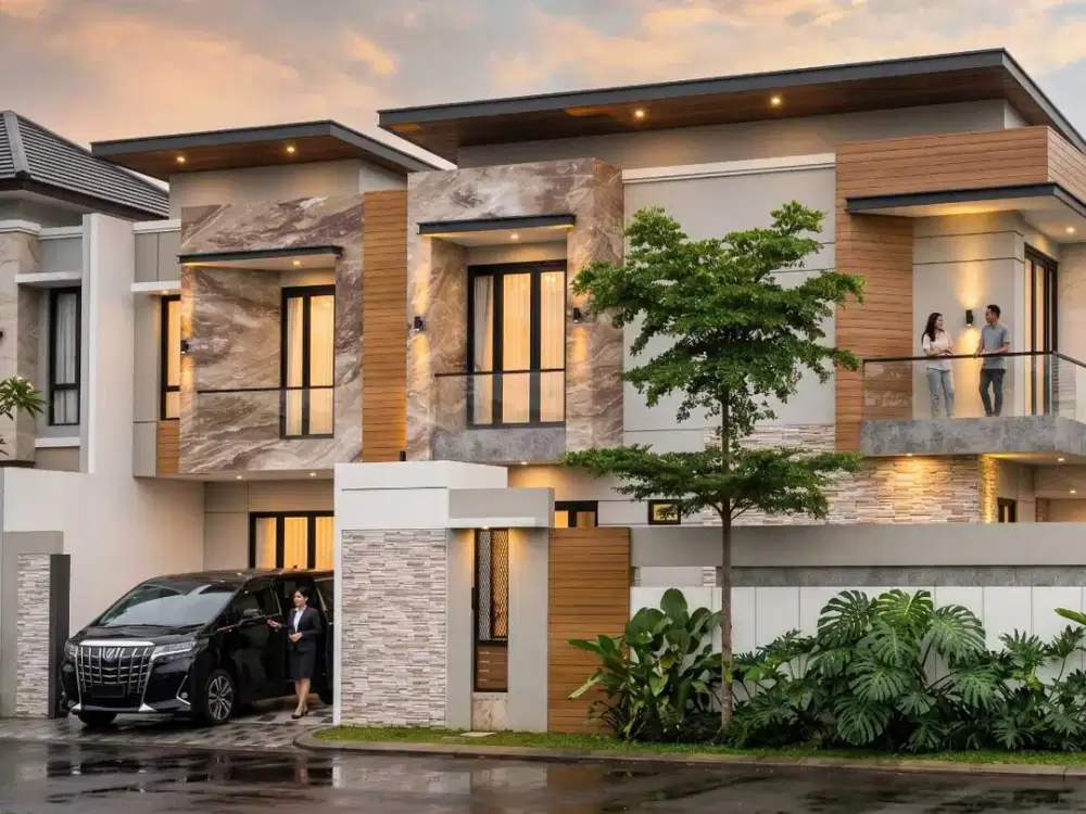 Dijual Rumah Baru Hook Manyar Tirtoyoso LB 288 m² REV.A1045