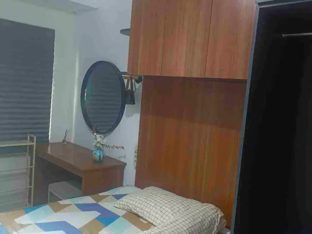 disewakan apartemen serpong garden unit studio full furnish