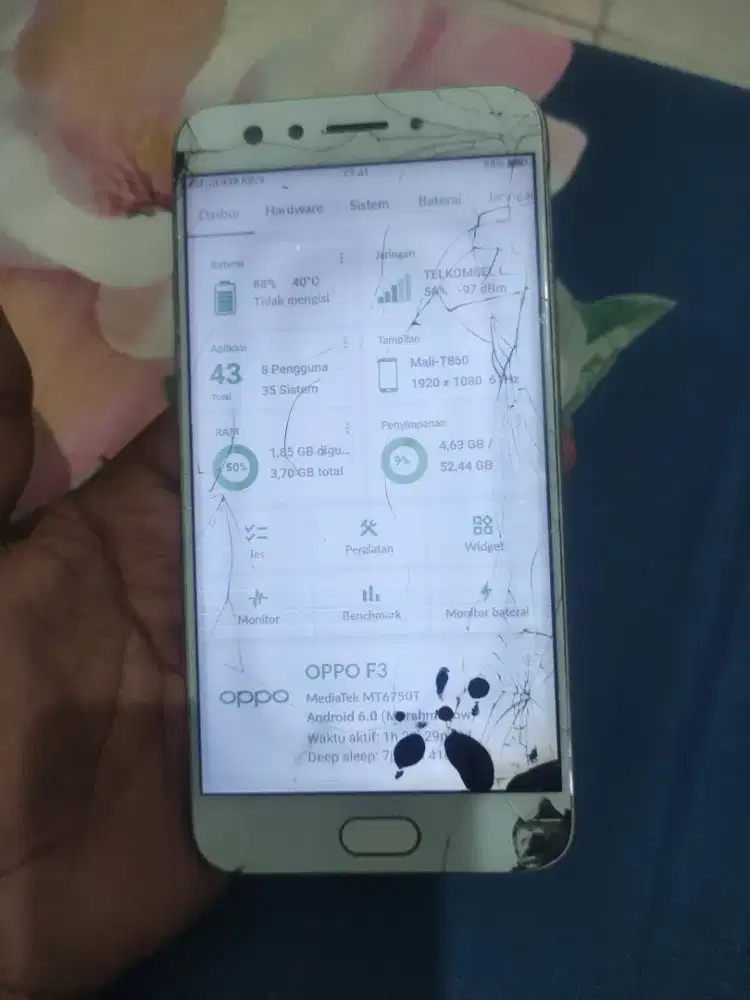 Oppo F3 ram 4/64
