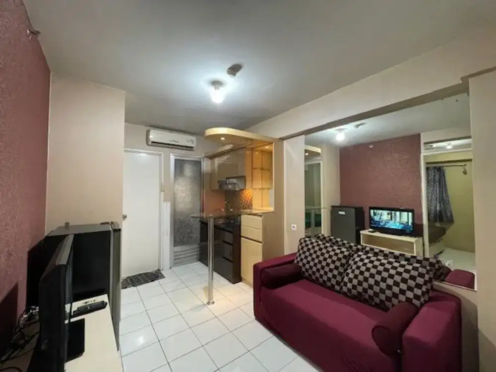 Apartemen Kalibata City Tower Flamboyan 2BR Full Furnished Hoek