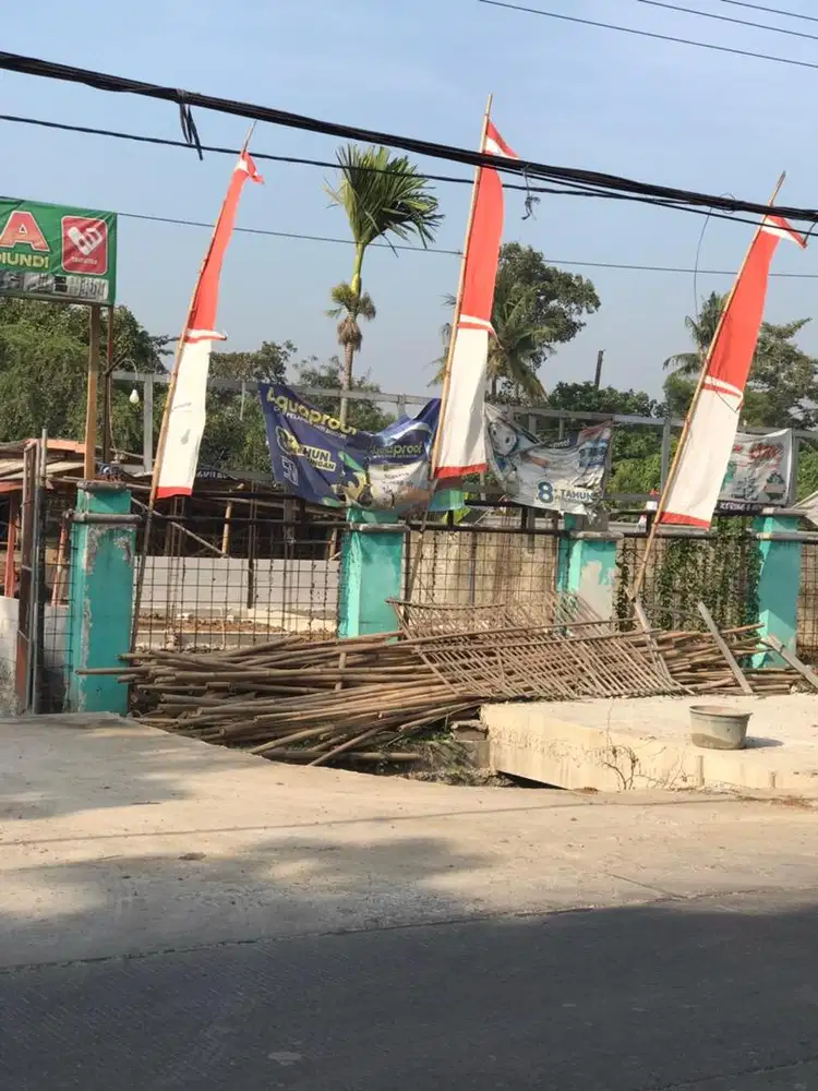 Disewakan lahan usaha di sisi jalan raya provinsi