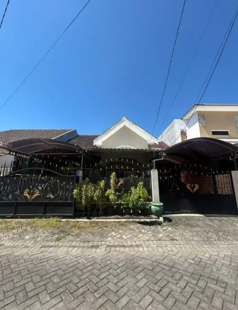 MURAH RUMAH 1 LANTAI LEBAR 10 HANYA 2 M an DEKAT SEMOLOWARU MERR
