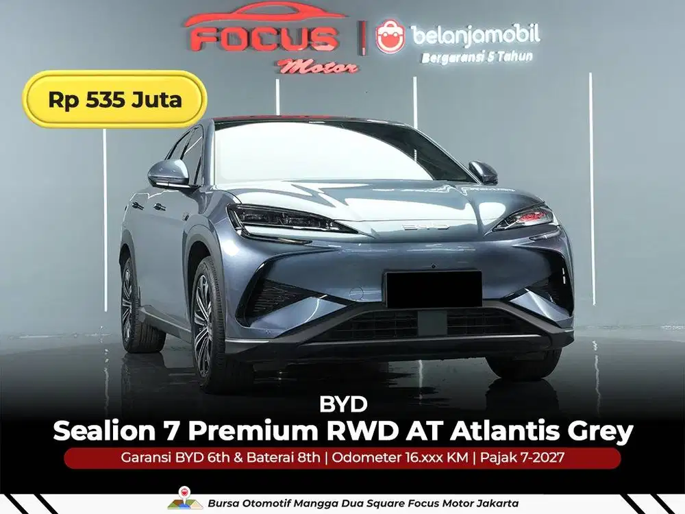 [ BERGARANSI ] BYD Sealion 7 Premium RWD AT 2025/2026