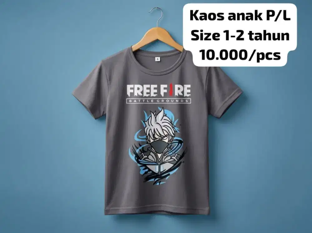 Kaos Anak cowo motif