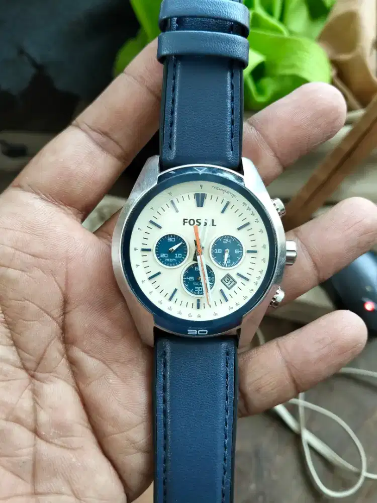Jam tangan crono merk Fossil Coachman CH3051