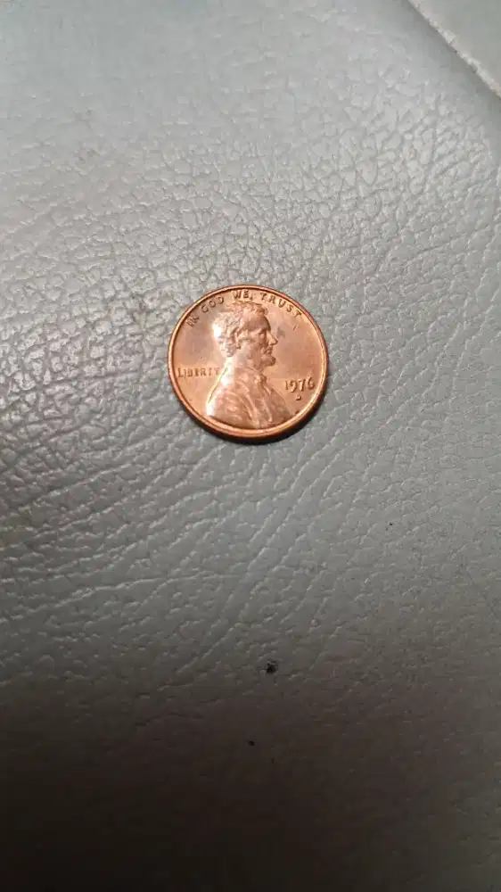 Uang dolar 1 cent keluaran 1976